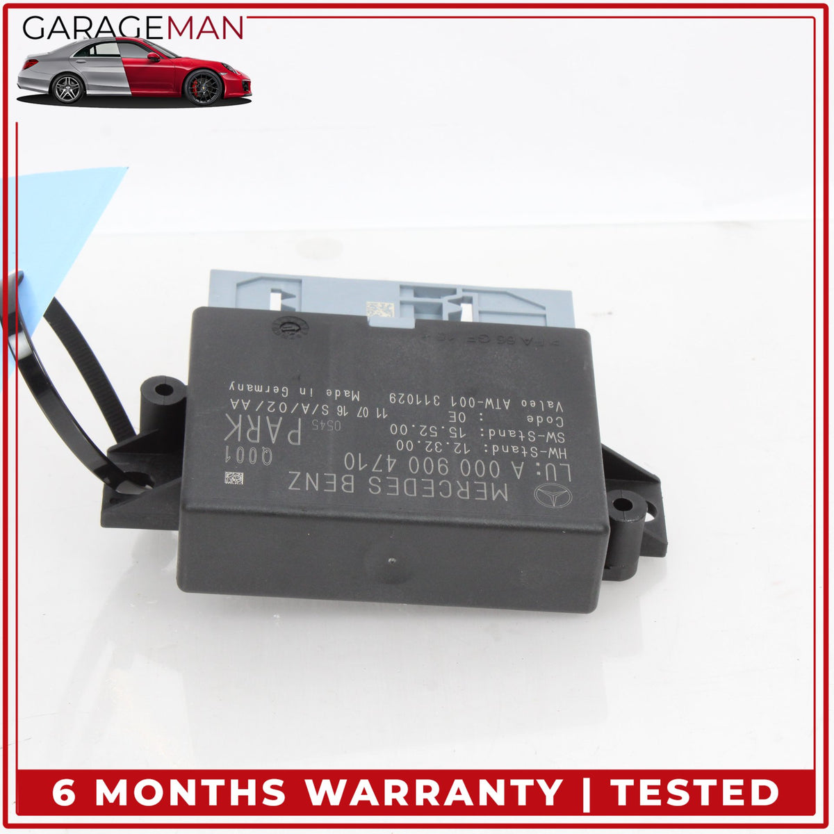 2015-2017 Mercedes W222 S550e Parking Assist Control Module Unit 0009004710 OEM