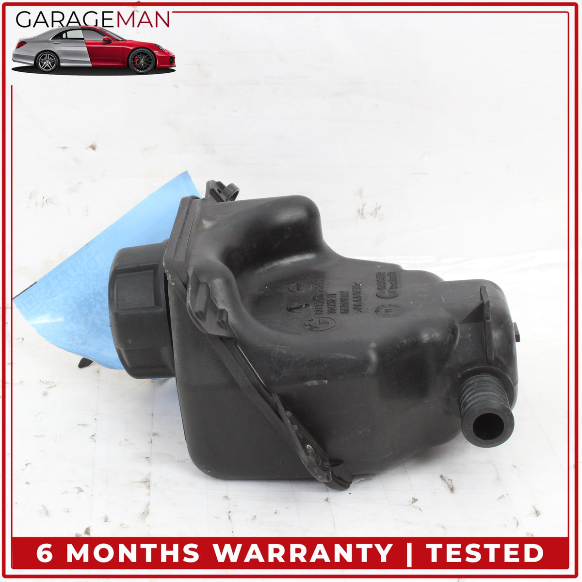 2008-2019 BMW 650i N63 Engine Coolant Reservoir Intercooler Expansion Tank OEM