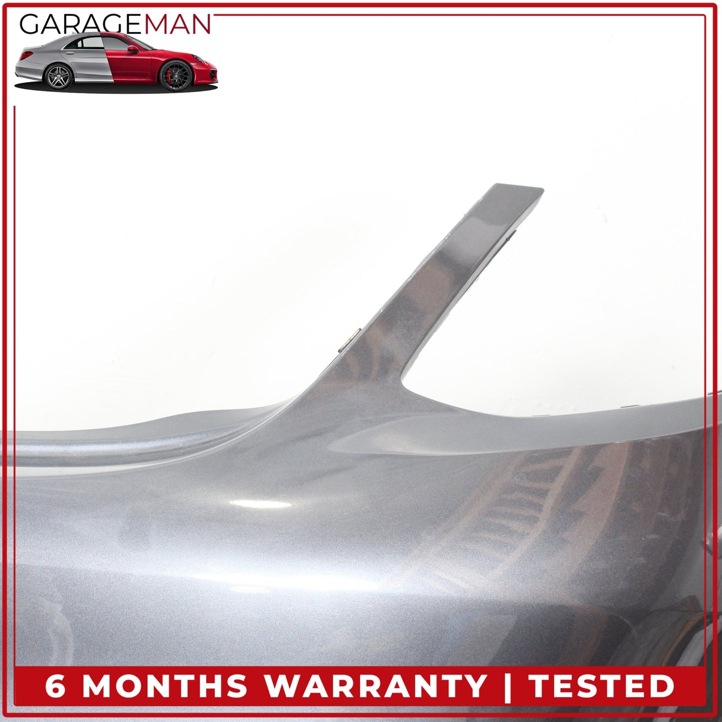2015-2018 Mercedes W205 C300 Sedan Sport Rear Bumper Cover Assembly Gray OEM