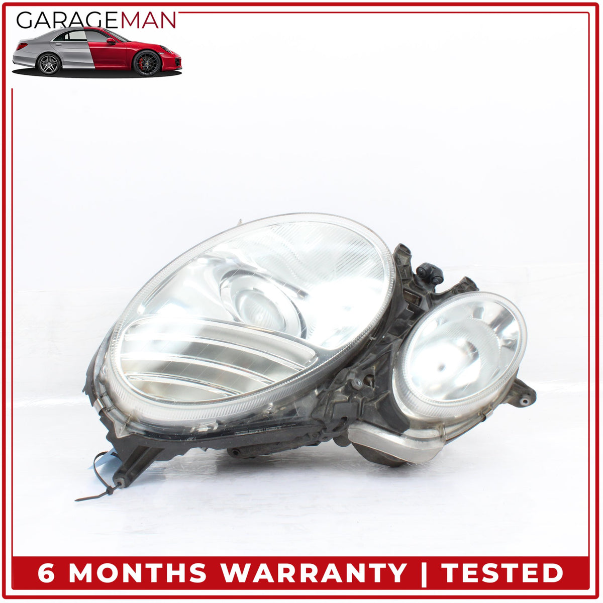 2007-2009 Mercedes W211 E350 Front Left Driver Side Halogen Head Light Lamp OEM
