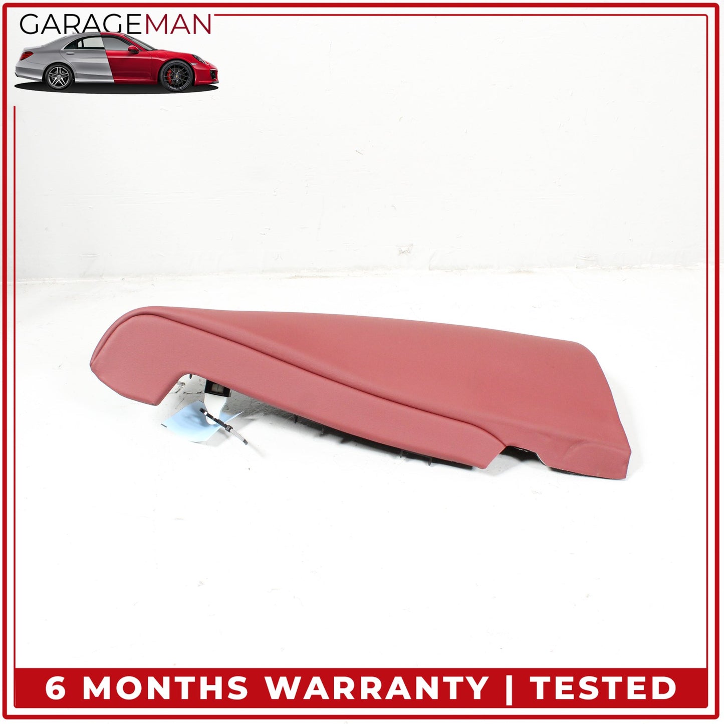 2019-2025 BMW 330i Rear Left Driver Side Seat Bolster Trim Cushion Red OEM