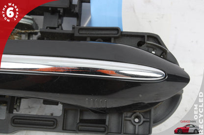 2011-2016 BMW 528i Front Right Passenger Side Exterior Door Handle Black OEM