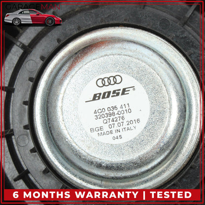 2012-2018 Audi A6 C7 Sedan Rear Left and Right Side Door Speaker 4G0035411 OEM