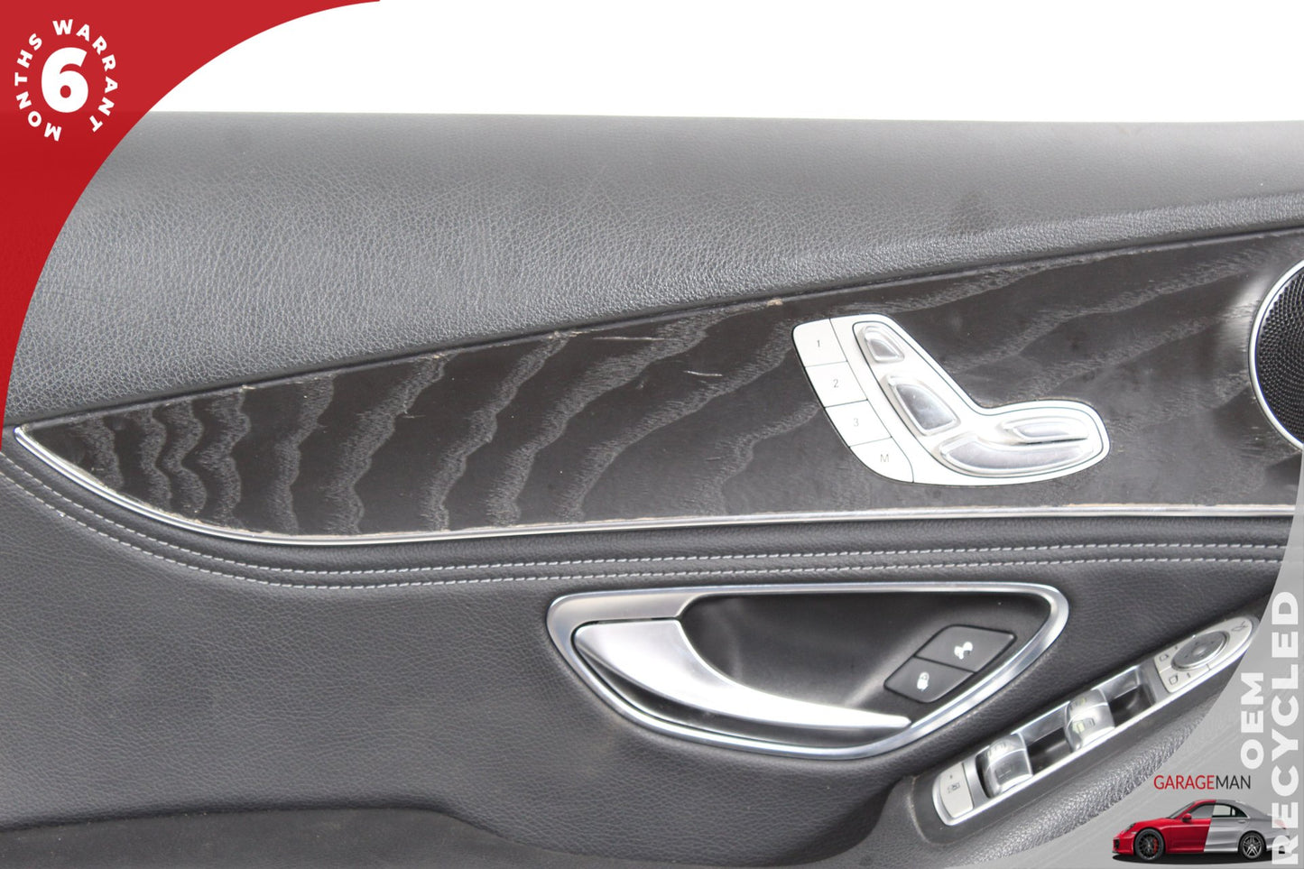 15-18 Mercedes-Benz C300 W205 Sedan Left Front Interior Door Panel 2057205311