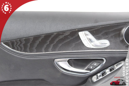 15-18 Mercedes-Benz C300 W205 Sedan Left Front Interior Door Panel 2057205311