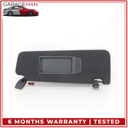 2011-2016 BMW 550i Front Right Passenger Side Sun Visor Sunvisor Black OEM