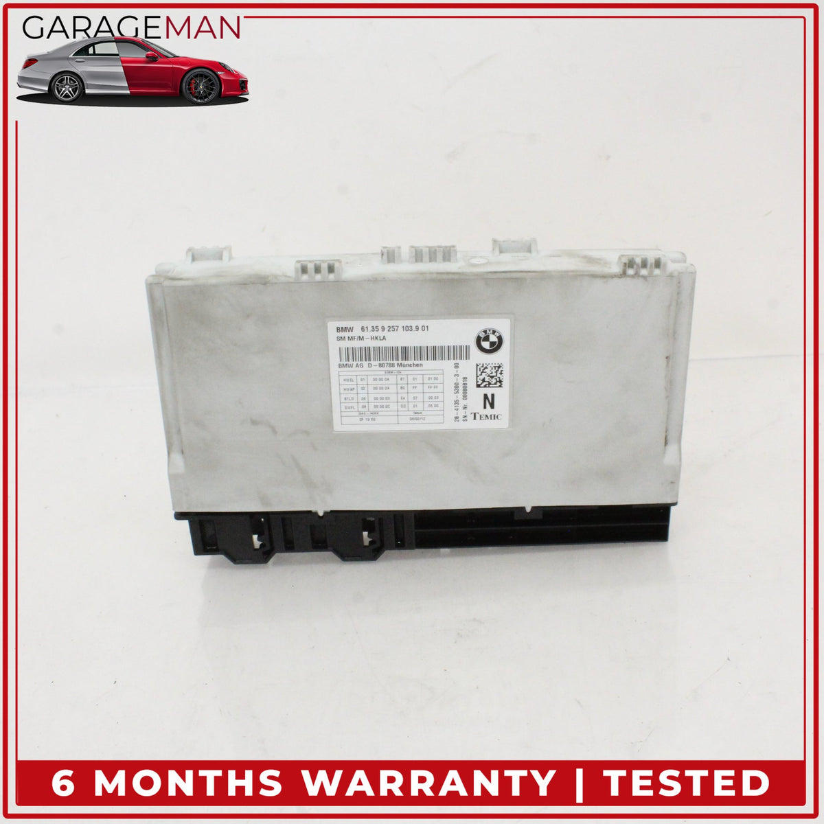 2010-2019 BMW 550i F07 Front Left or Right Side Seat Control Module 9257103 OEM