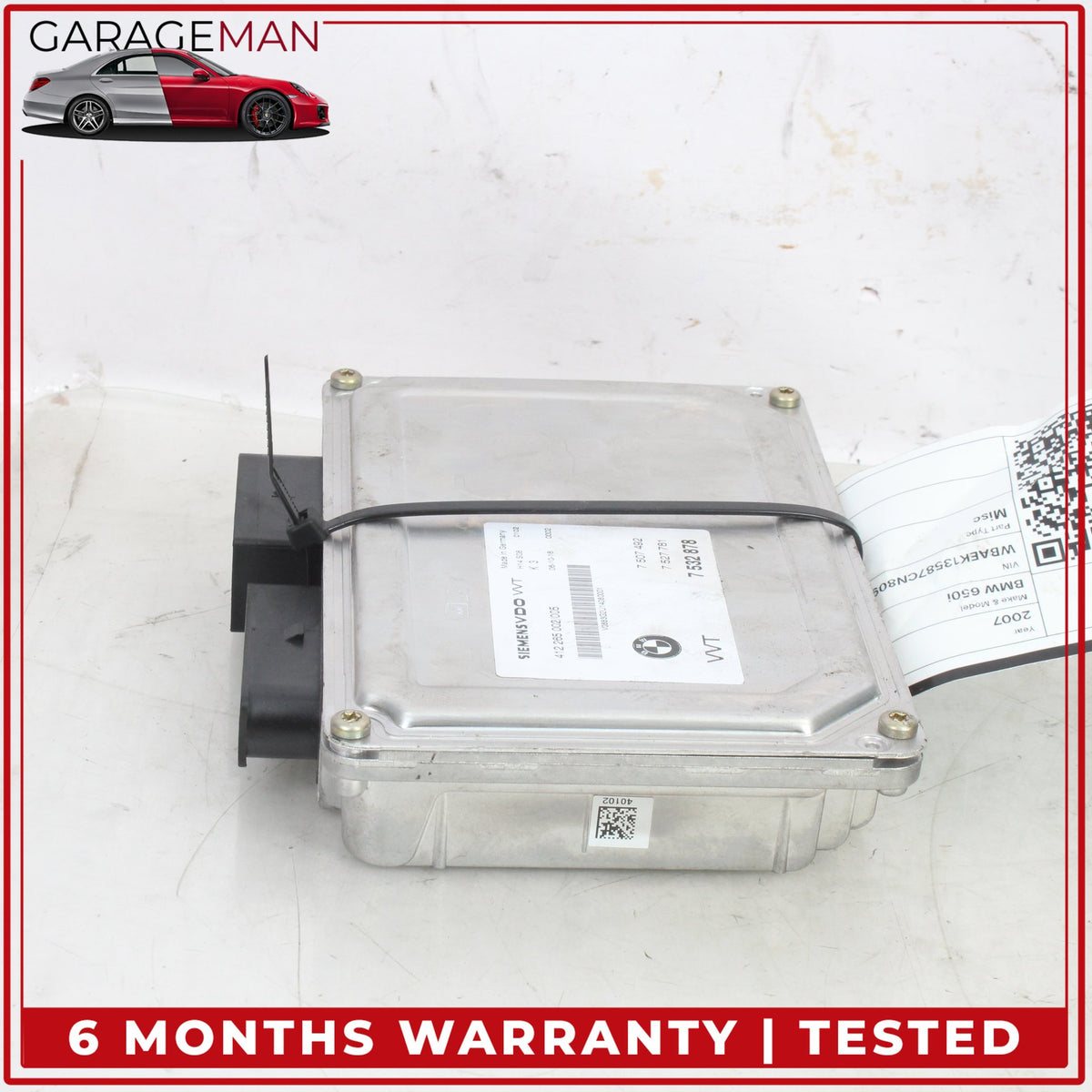 2004-2010 BMW 650i E64 Valvetronic Control Module 7532878 OEM