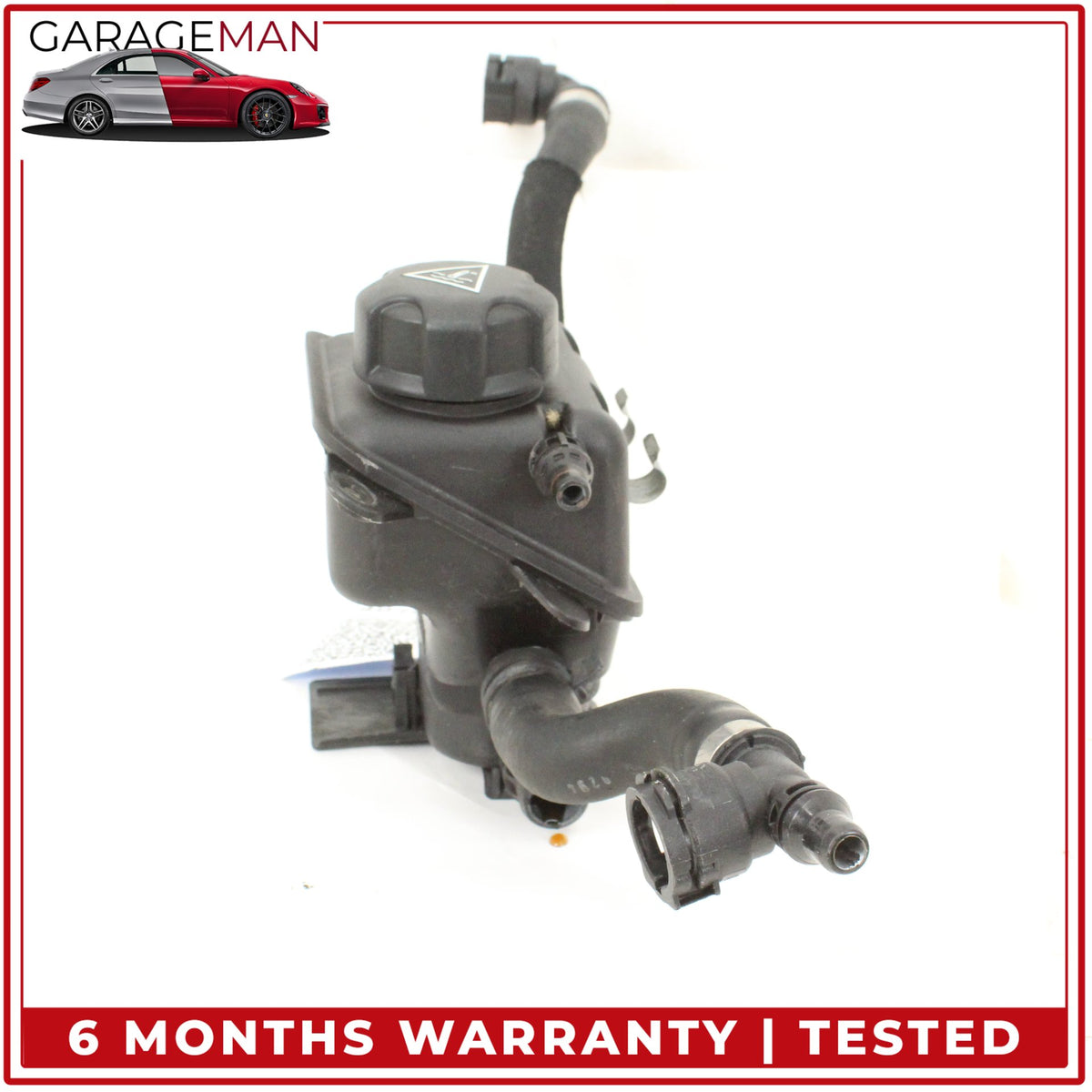 2013-2019 BMW 650i F06 AWD Engine Coolant Reservoir Overflow Expansion Tank 7647281 OEM