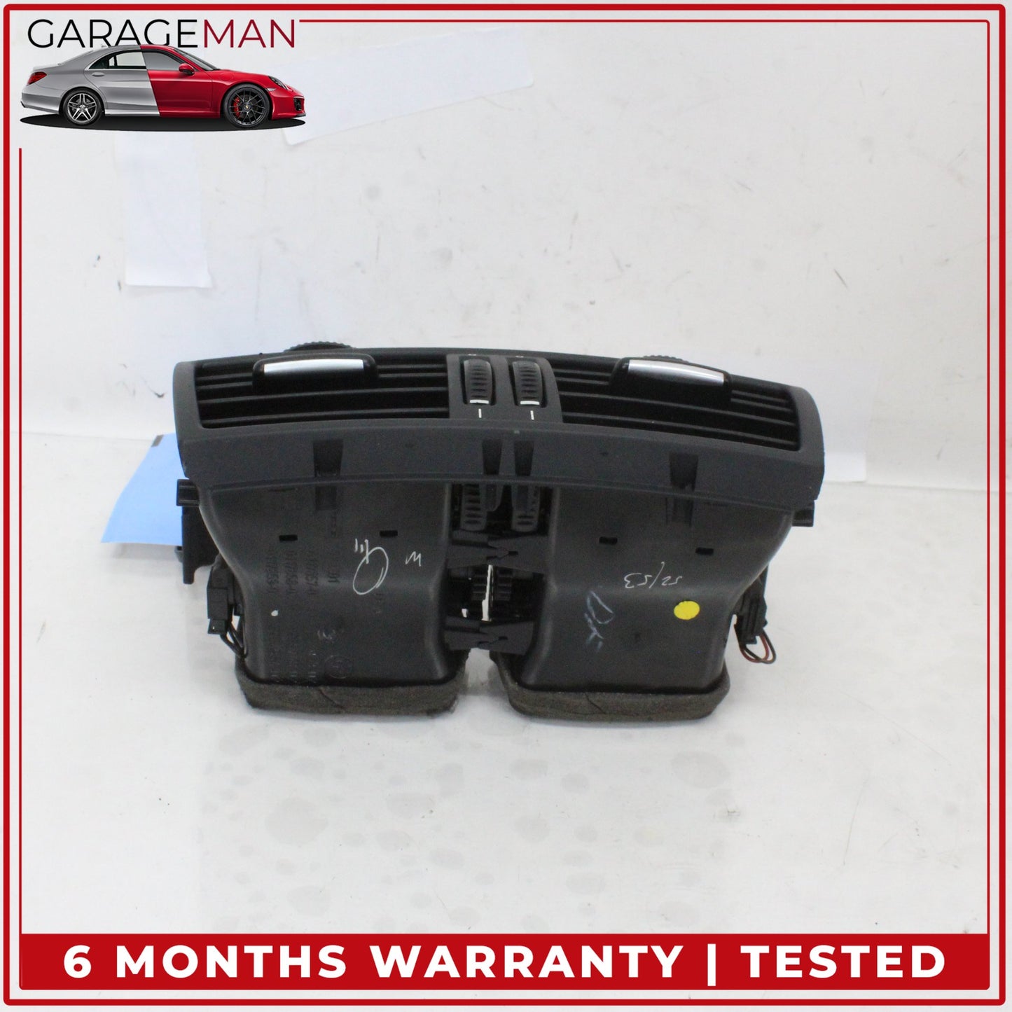 2007-2014 BMW X5 X6 Rear Center Console AC A/C Air Vent Grille 6954953 OEM