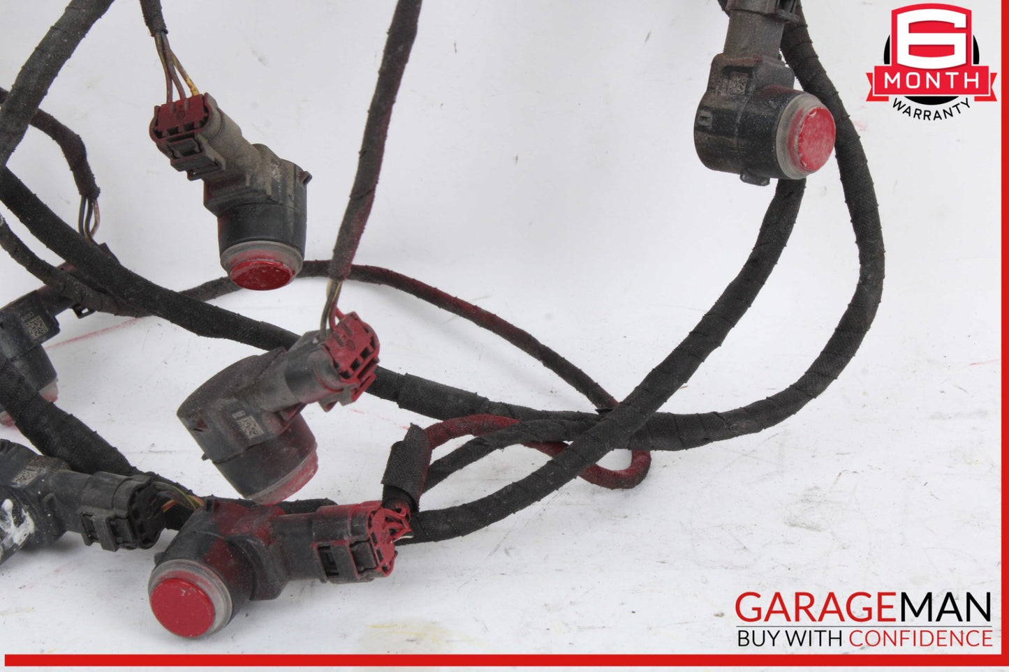 2009 Mercedes-Benz SL550 R230 Rear Bumper Parking Sensor Wire Harness 2215420417