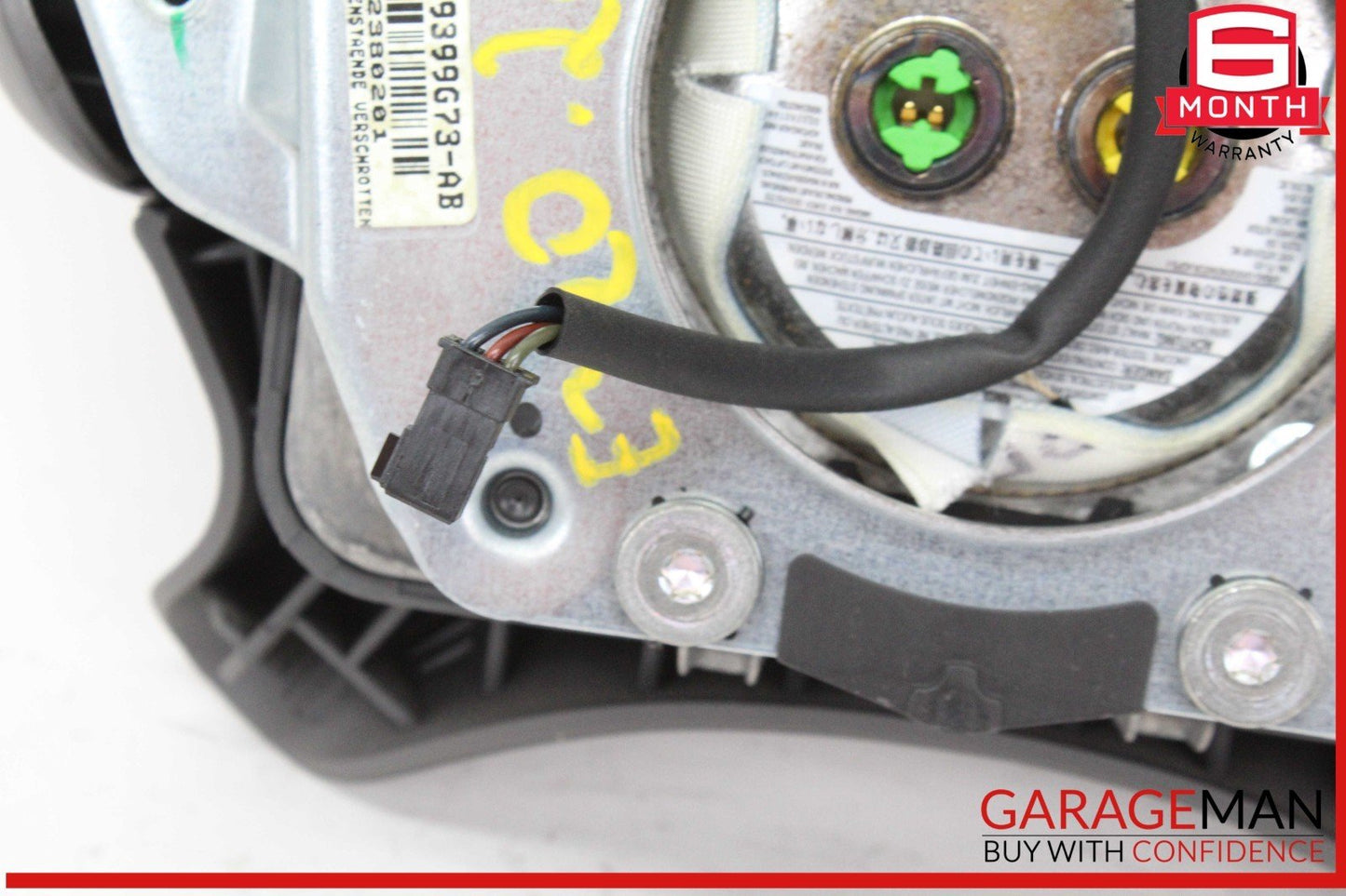 03-12 Mercedes W211 E320 CDI Front Left Steering Wheel Airbag Air Bag Gray OEM