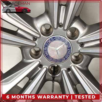 2014-2017 Mercedes C207 E400 Coupe Rear Wheel Rim 8.5JX18H2 ET49 2074013002 OEM