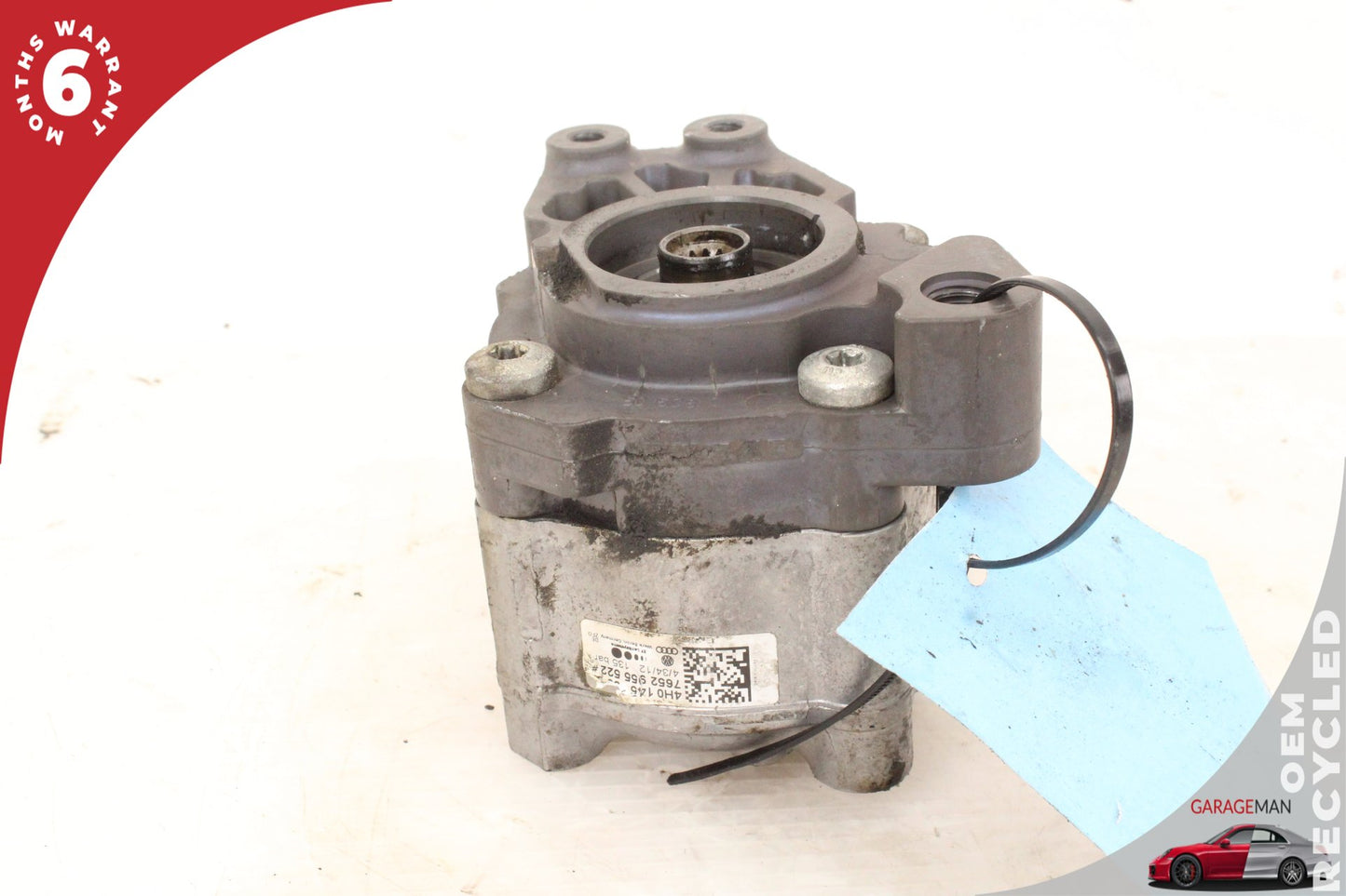 2011-2016 Audi A8 S8 Hydraulic Power Steering Pump 4H0145156M OEM