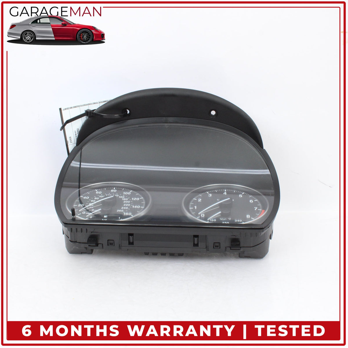 2007-2013 BMW 335i E90 Instrument Gauge Cluster Speedometer 62109316148 OEM