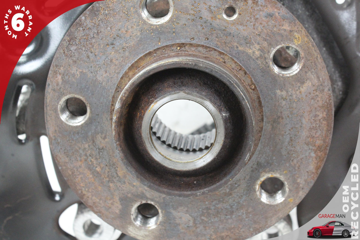 2011-2018 Audi A8 S8 Rear Left Side Spindle Knuckle Wheel Hub 4H0615611H OEM