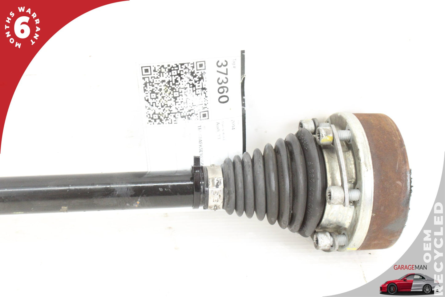 2008-2015 Audi TT 8J Convertible Rear Left Side CV Axle Shaft 1K0501203 OEM