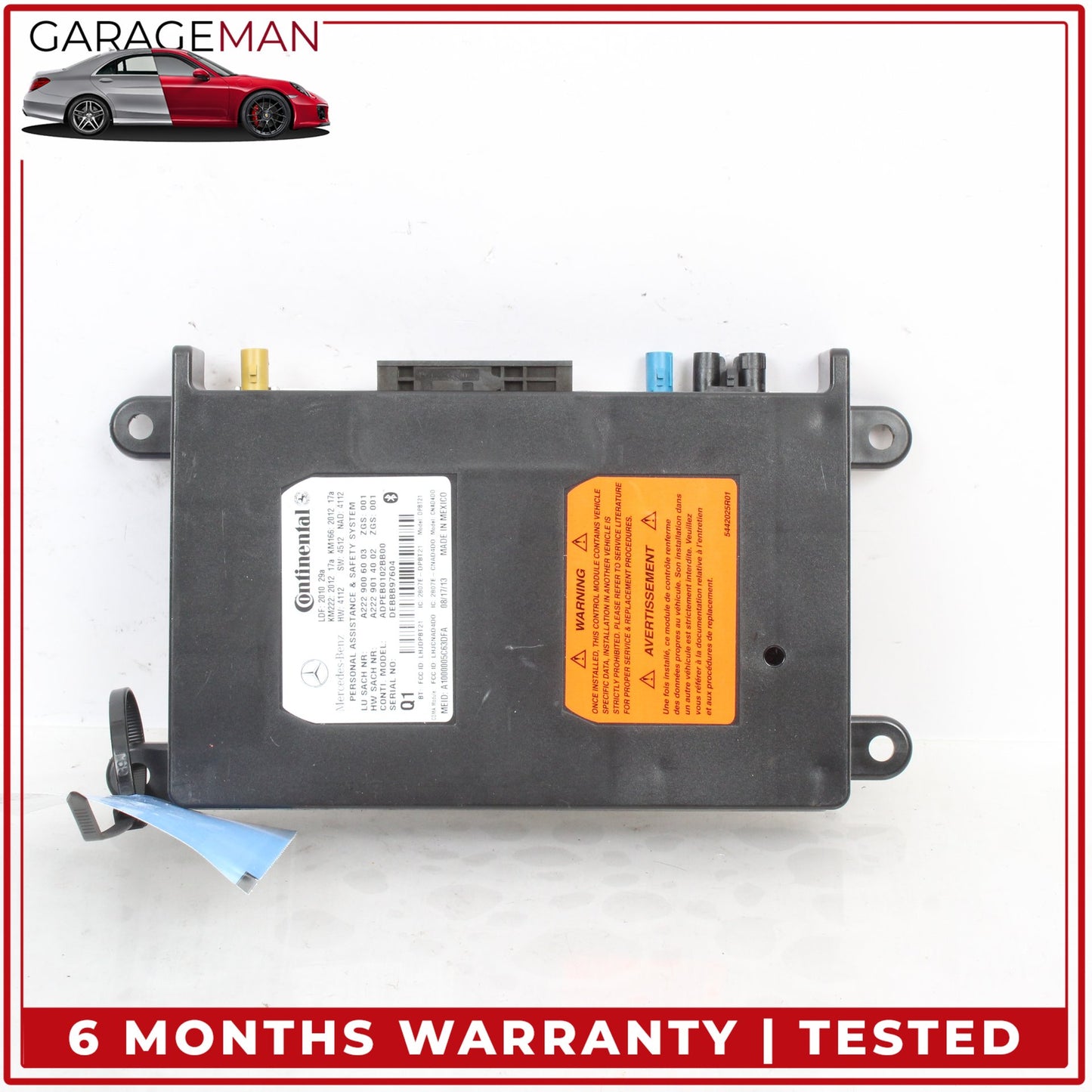 2012-2020 Mercedes W204 C250 Communication Control Module Unit 2229006003 OEM
