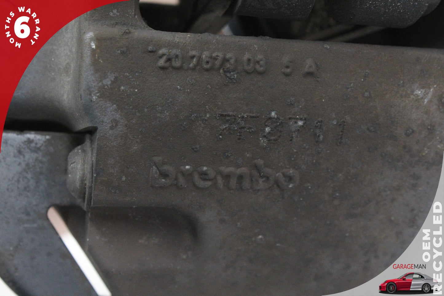 2003-2015 Audi Q7 Rear Left and Right Side Brake Caliper Set 207673043 OEM