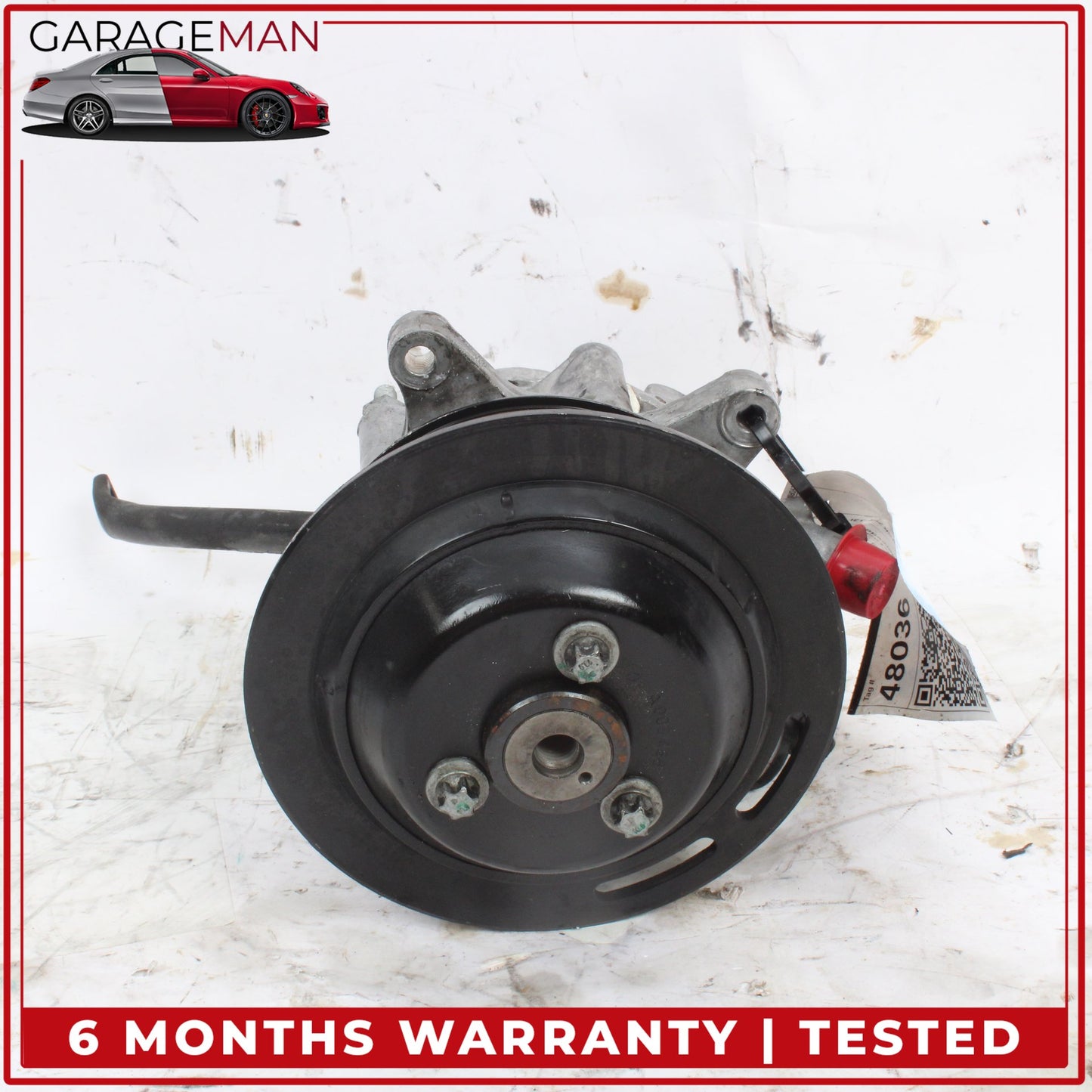 2000-2006 Mercedes R230 SL500 ABC Hydraulic Tandem Power Steering Pump w/ Damper