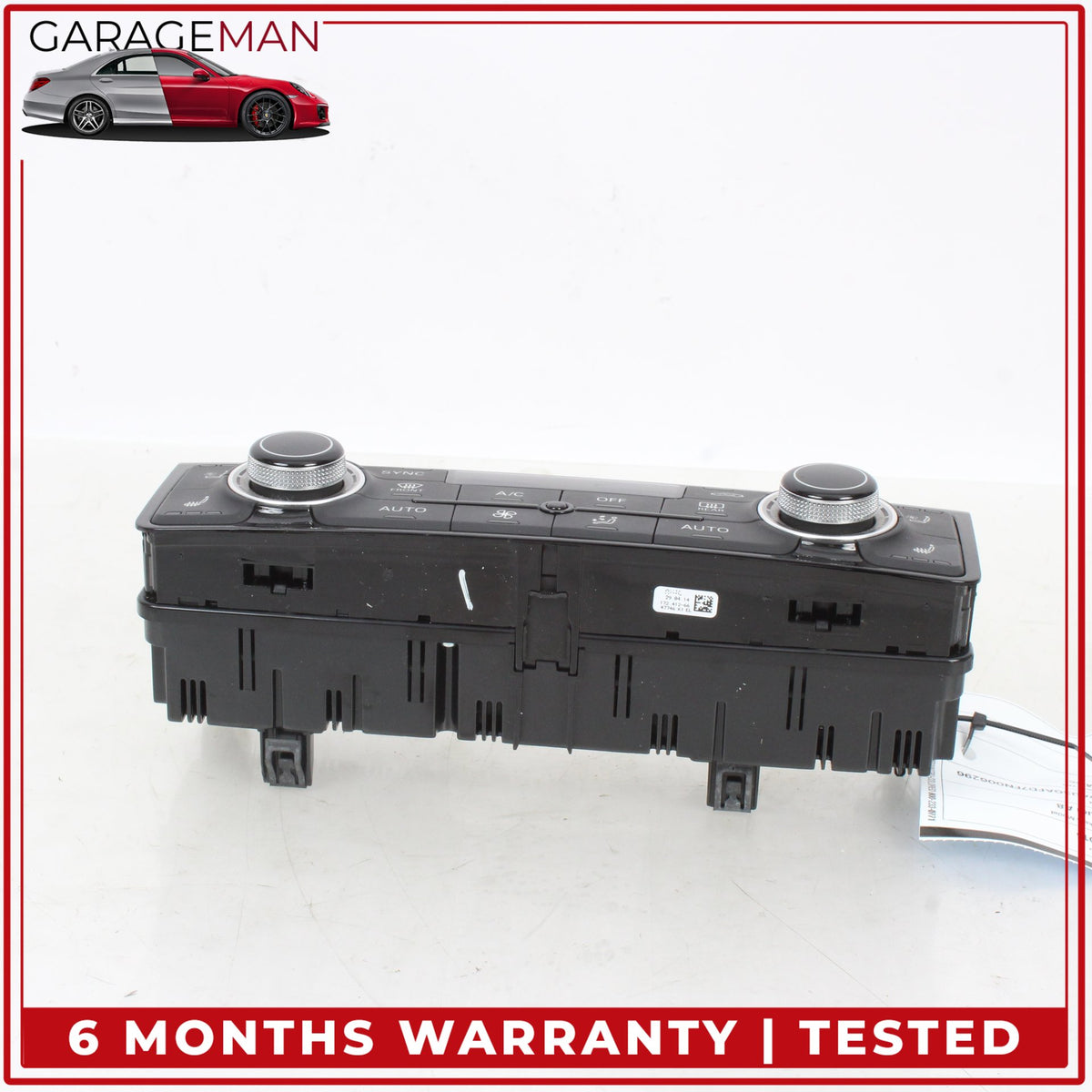 2011-2018 Audi A8 S8 Front AC A/C Temperature Climate Control Switch Panel OEM