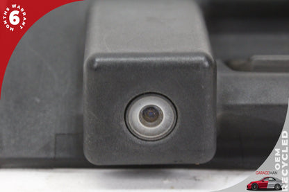 2010-2013 Porsche Panamera 970 Trunk Tailgate Release Open Handle w/ Camera OEM