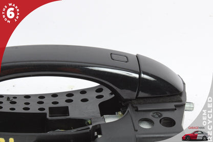 2012-2018 Audi A7 Rear Left Driver Side Exterior Door Handle Black 4H0837885 OEM