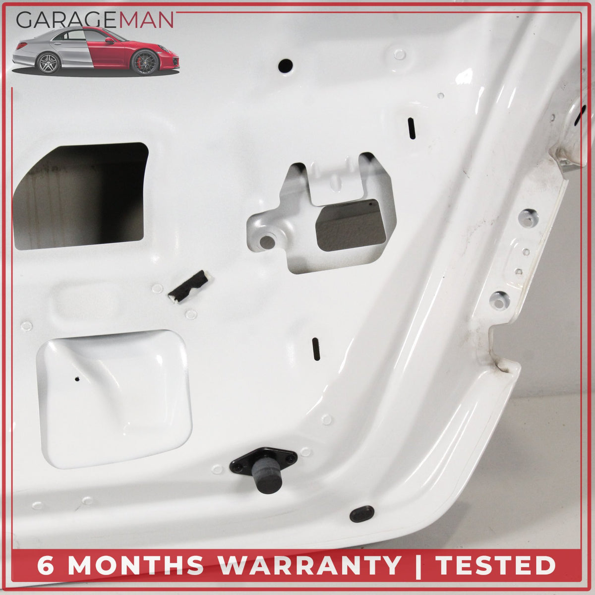 2015-2018 Audi A8 S8 Rear Tailgate Trunk Lid Panel Glacier White Metallic OEM