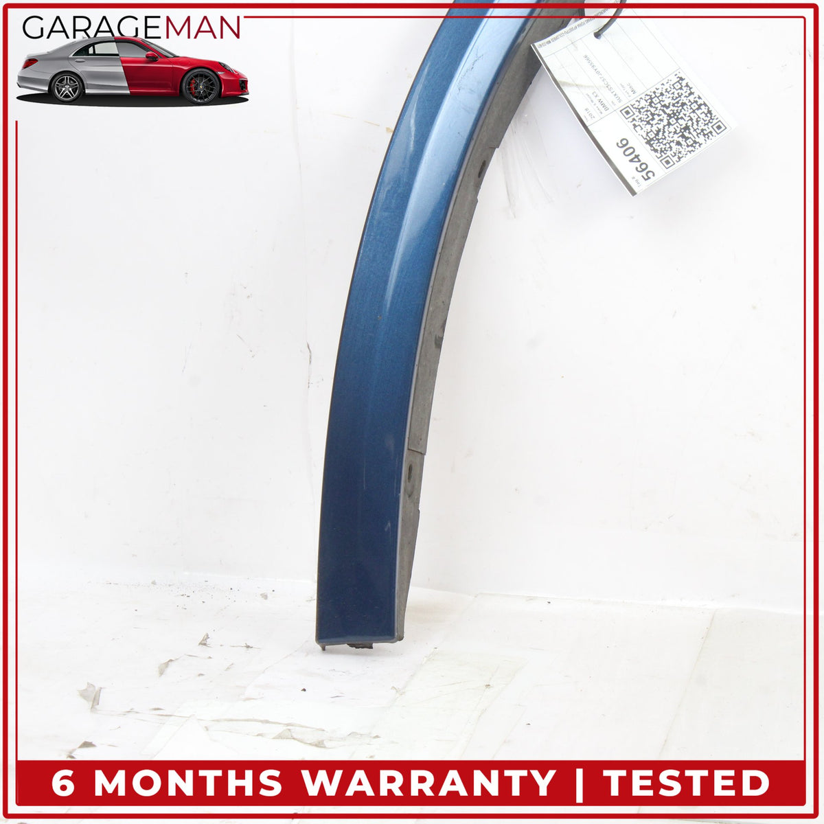 2018-2024 BMW X3 G01 Rear Left Wheel Arch Moulding Blue Metallic 8064825 OEM