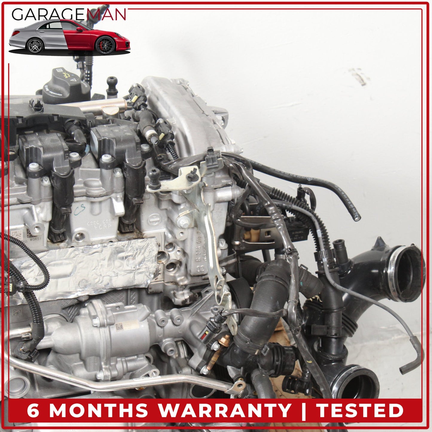 2015-2020 Mercedes W205 C300 SLC300 M274 2.0L Engine Motor Block Assembly OEM