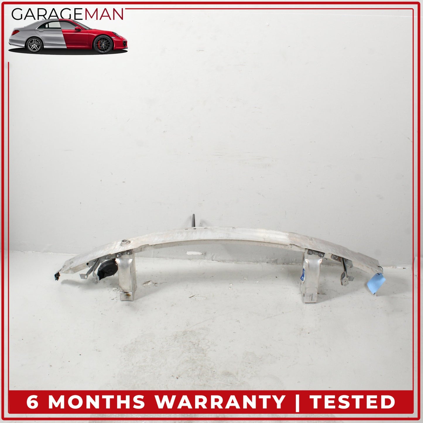 2008-2014 Mercedes W204 C250 Front Bumper Reinforcement Bar w/ Brackets OEM