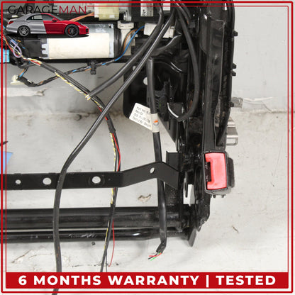 2011-2016 Land Rover LR4 L319 Front Left Seat Track Rail Frame w/ Motors OEM