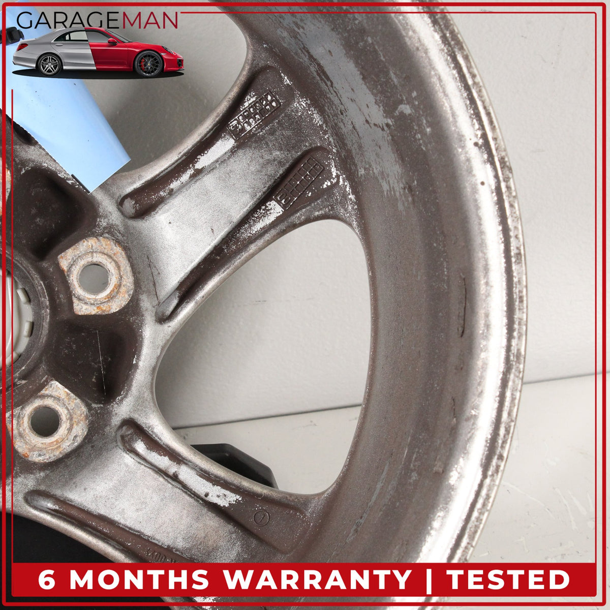 1997-2005 Porsche 911 Carrera Front Side Wheel Rim 7.5JX18 ET50 99336213406 OEM
