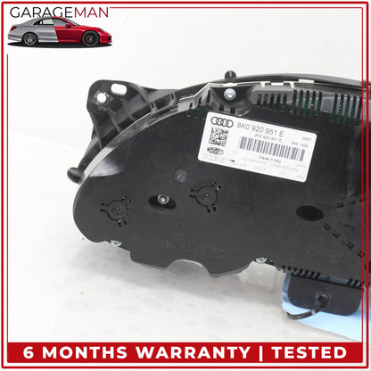 2013-2016 Audi A4 Speedometer Instrument Cluster Gauge 8K0920951E OEM