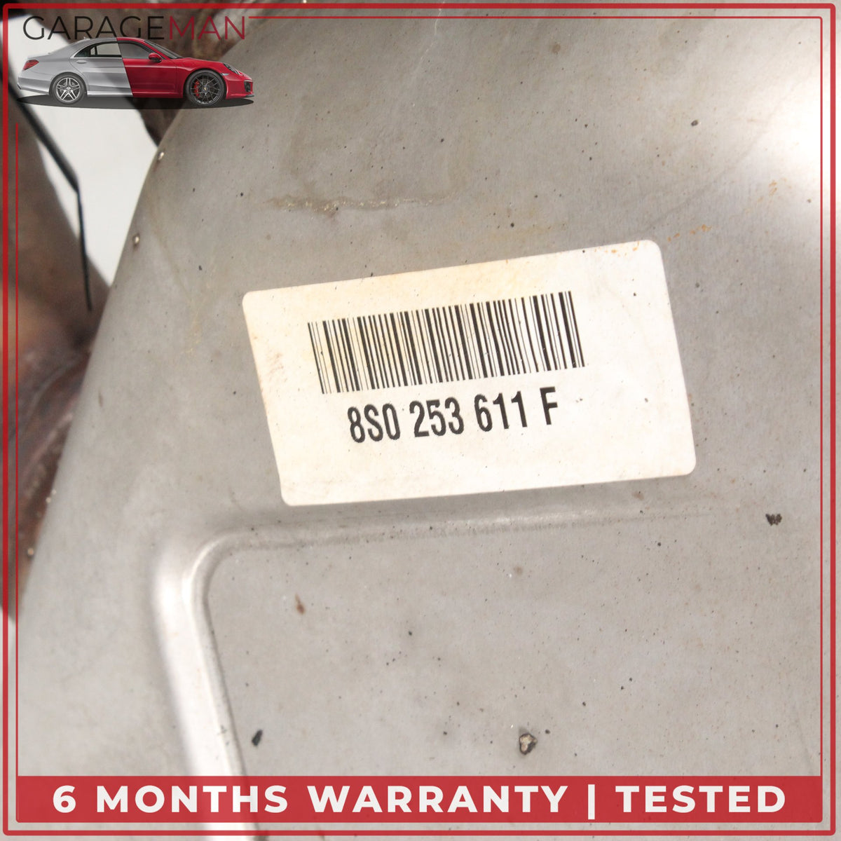 2016-2023 Audi TTS 8S 2.0L Rear Exhaust Muffler Silencer Pipe Tip 8S0253411A OEM