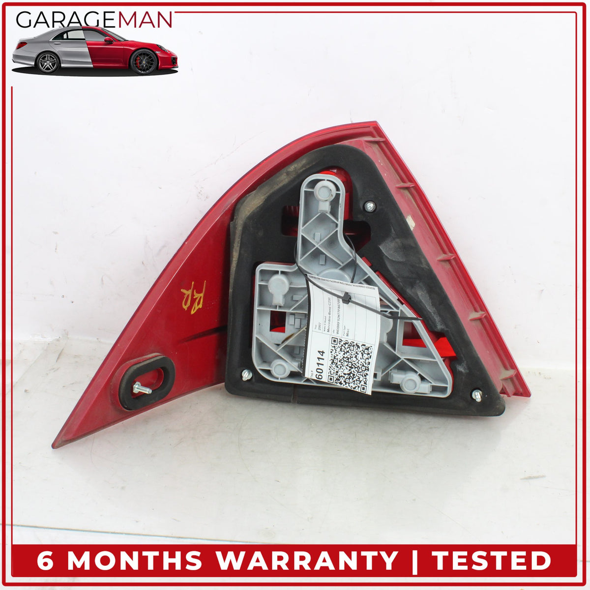 2005-2007 Mercedes-Benz C230 W203 Rear Right Side Tail Light Lamp 2038203464 OEM