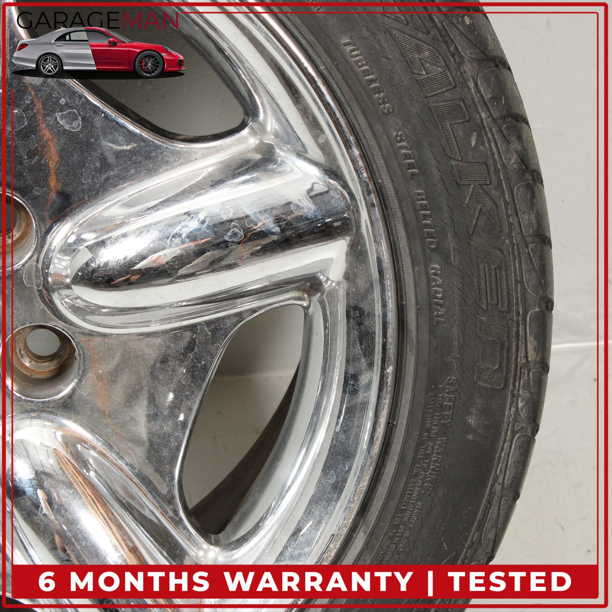 1997-1999 Jaguar XK8 Front or Rear Wheel Rim w/ Tire 8Jx17CHx33 MJA6116AB OEM