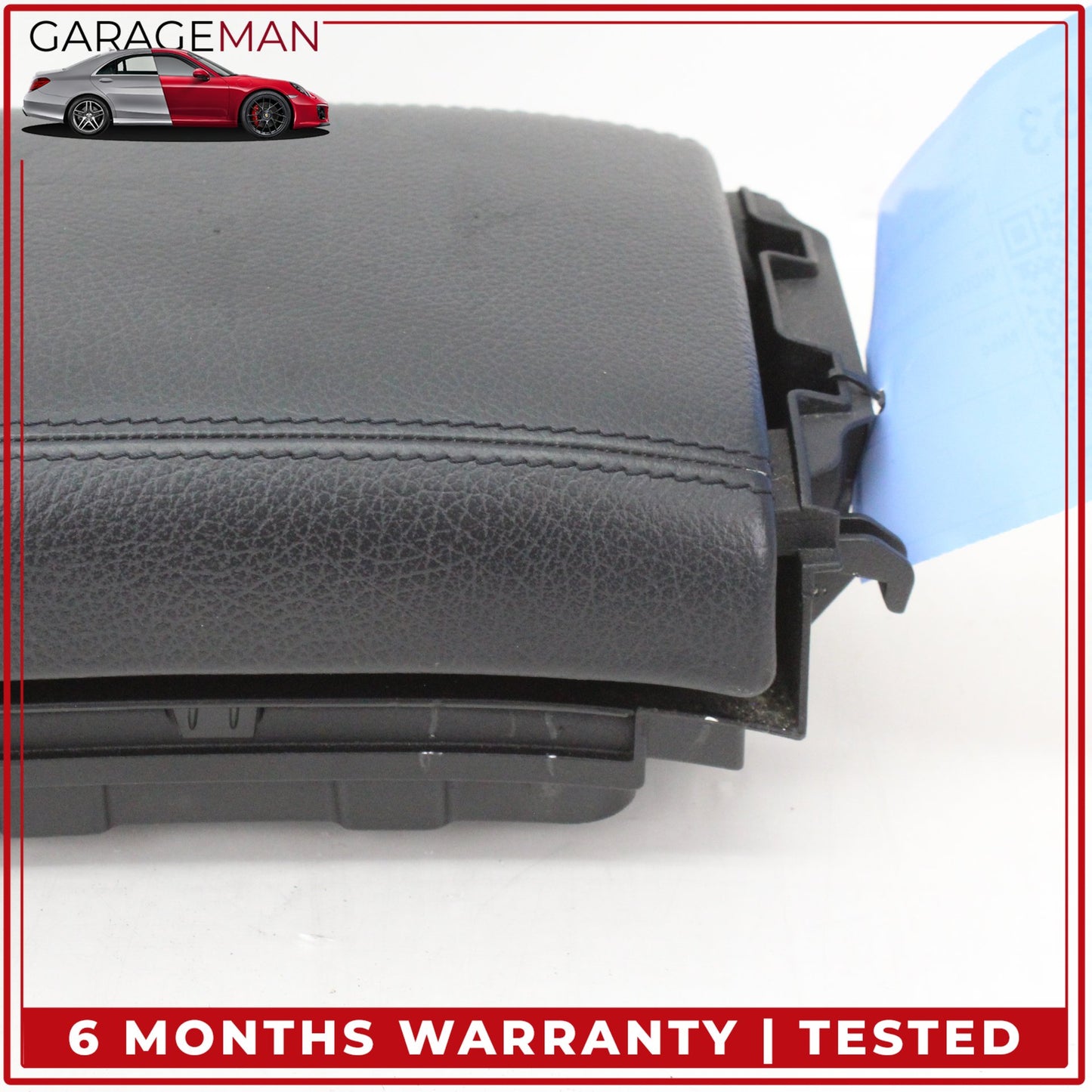 2006-2011 Mercedes W219 CLS500 Front Center Console Armrest Lid Cover Black OEM
