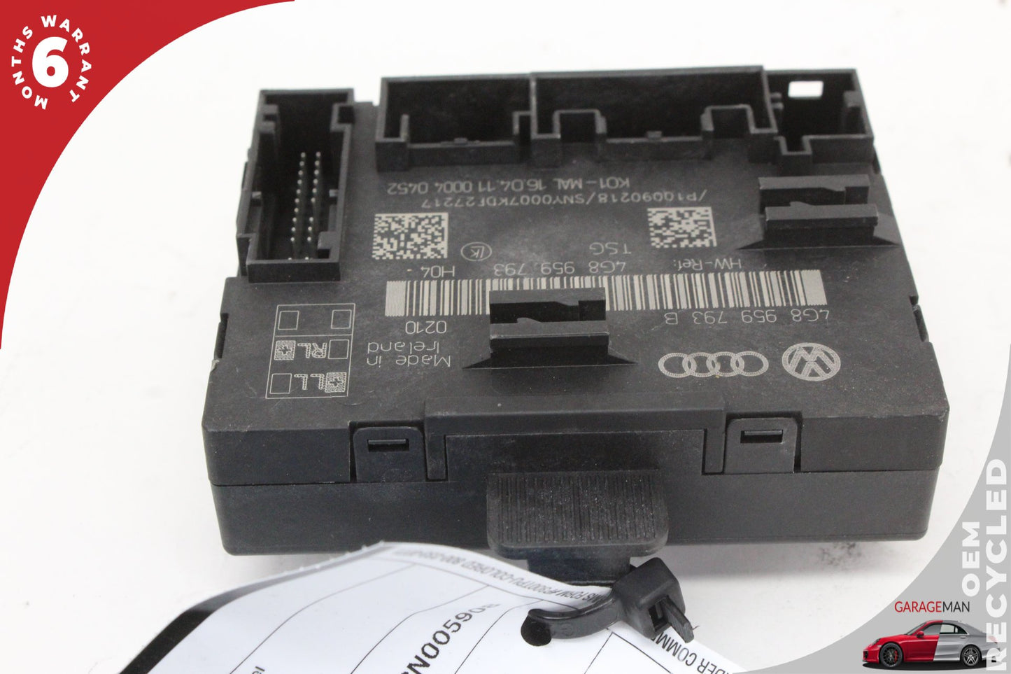 2012-2018 Audi A7 A6 Front Left Driver Side Door Control Module 4G8959793 OEM