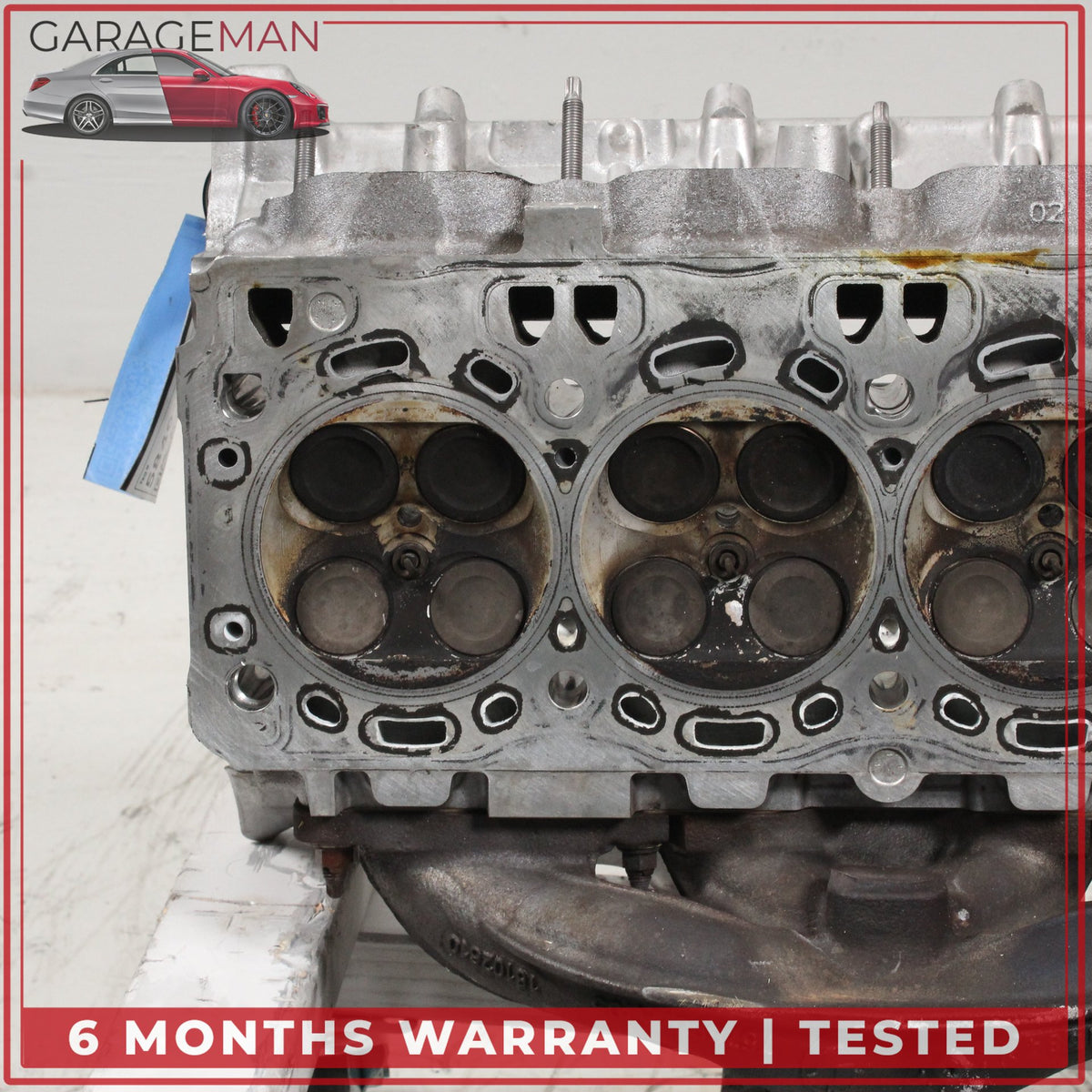 2008-2014 BMW 650i 550i X5 X6 4.4L V8 N63 Right Side Cylinder Head 7573936 OEM