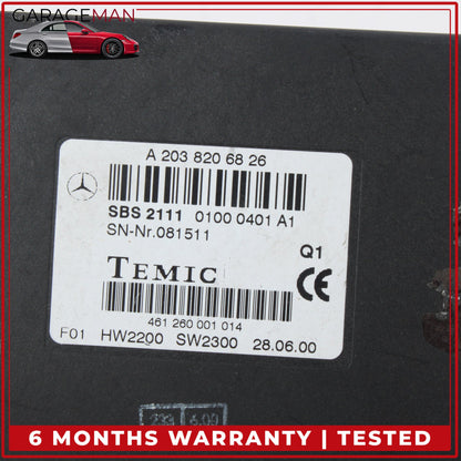 2000-2006 Mercedes R170 SLK320 Voice Recognition Control Module 2038206826 OEM