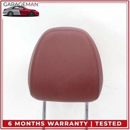2019-2025 BMW 330i Front Left and Right Side Seat Head Rest Red 52107478116 OEM