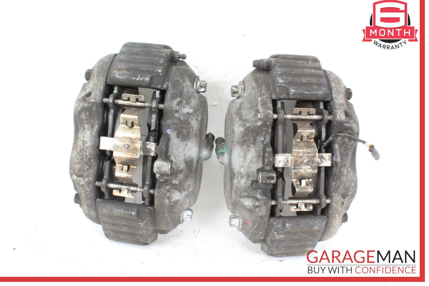 2007-2013 Mercedes W221 S550 Front Left and Right Side Brake Caliper Set OEM
