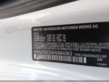 Parting Out- 2017 BMW 230i F22- 229