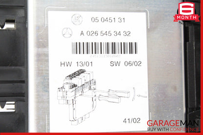 2003-2012 Mercedes-Benz SL500 R230 Rear SAM Module 0265453432 Genuine