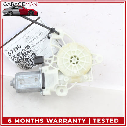 2019-2024 Mercedes W177 A220 Front Left Window Regulator Motor 0009065806 OEM