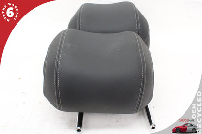 2022-2025 Audi Q4 E-Tron Front Left and Right Side Seat Headrest Set Black OEM
