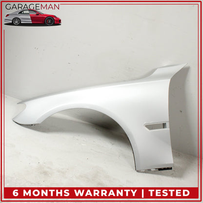2009-2015 BMW 740i F01 Front Left Driver Side Fender Panel Silver Metallic OEM