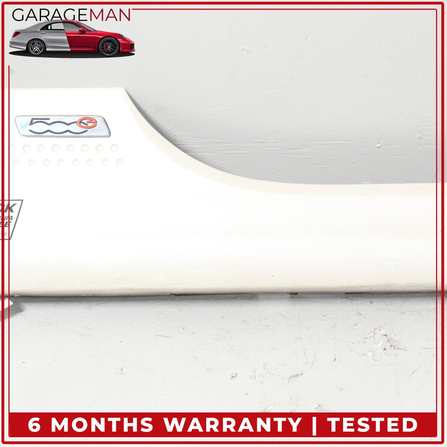 2013-2019 Fiat 500e Right Side Skirt Rocker Panel Molding 1UF74TRMAA