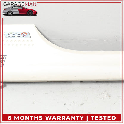 2013-2019 Fiat 500e Right Side Skirt Rocker Panel Molding 1UF74TRMAA